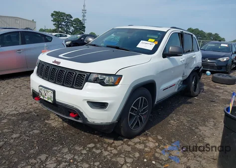 2021 Jeep Grand Cherokee Trailhawk 4X4 из США, поврежденный, VIN 1C4RJFLG5MC564912